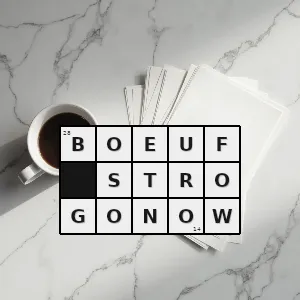 Hasło krzyżówkowe potrawa z polędwicy wołowej - boeuf strogonow – rozwiązanie, synonimy, podpowiedzi i definicje krzyżówkowe